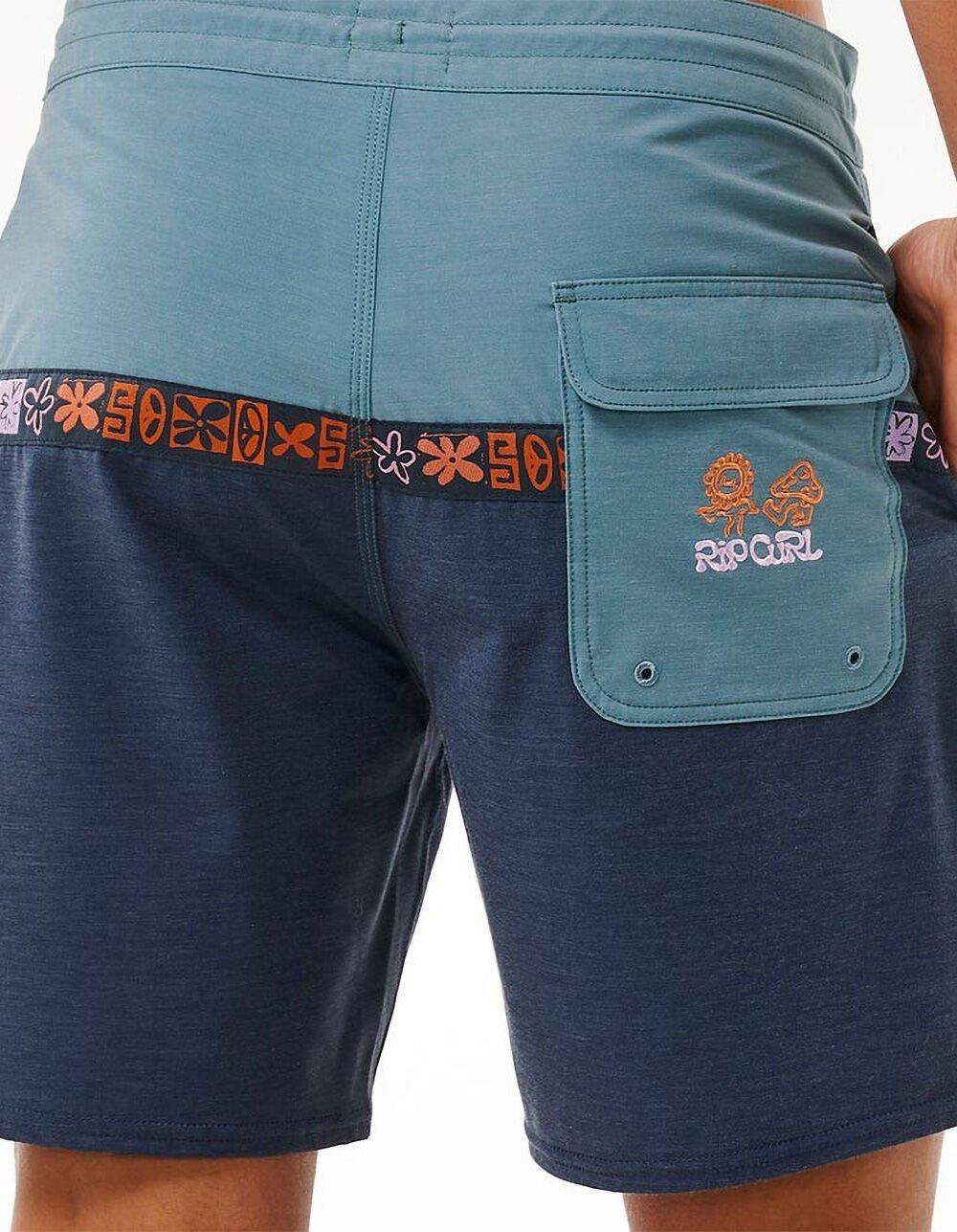 RIP CURL Saltwater Culture Fungi Layday Mens 18'' Boardshorts - NAVY Product Image