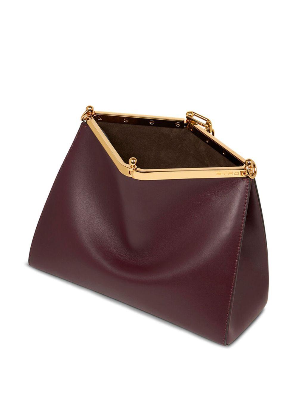 medium Vela leather shoulder bag Product Image