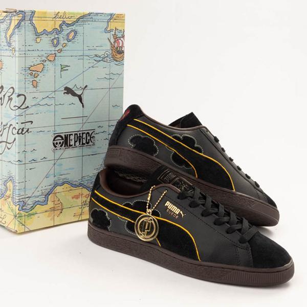 Mens PUMA x One Piece Suede Blackbeard Athletic Shoe Regal Red Product Image