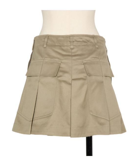 SACAI Belt-loop Shorts In Nude Product Image