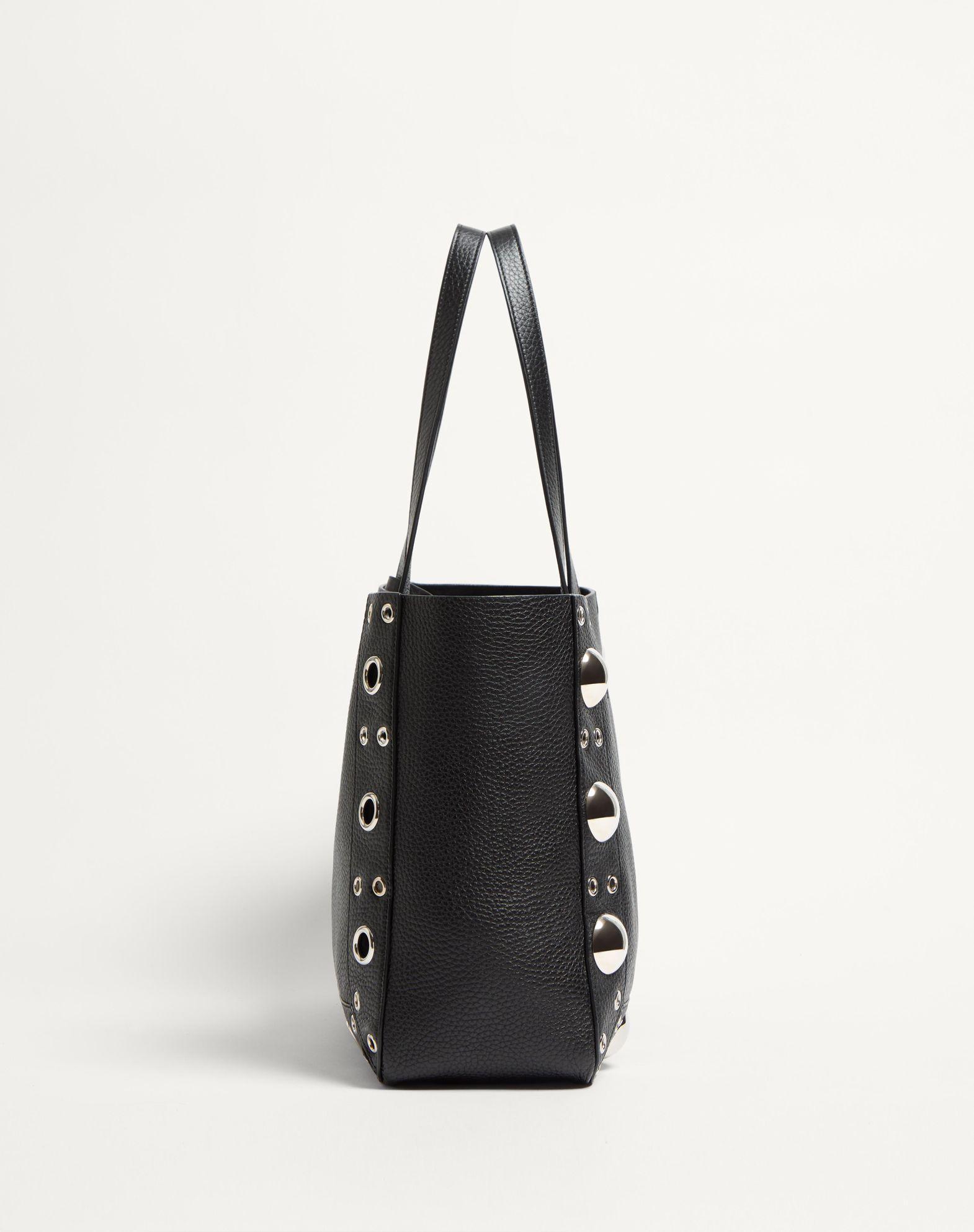 Valentino Garavani Nellcôte Medium Shopping Bag In Grainy Calfskin Product Image
