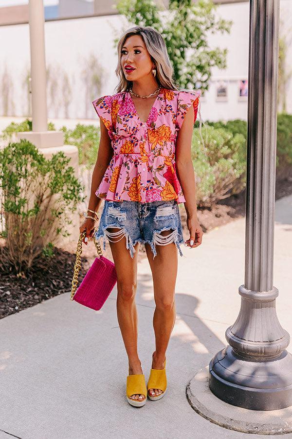 Radiant Beauty Floral Top Product Image