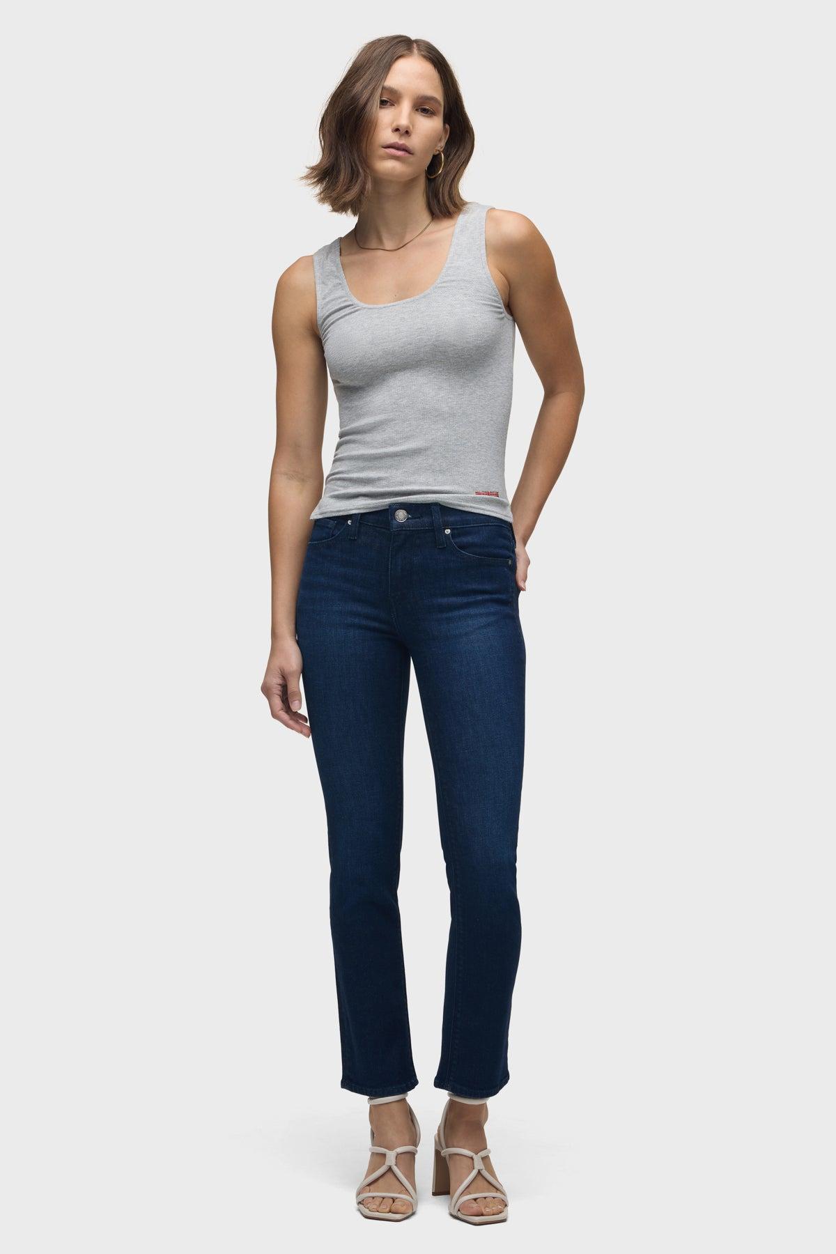 Nico Mid-Rise Straight Ankle Jean Female Product Image