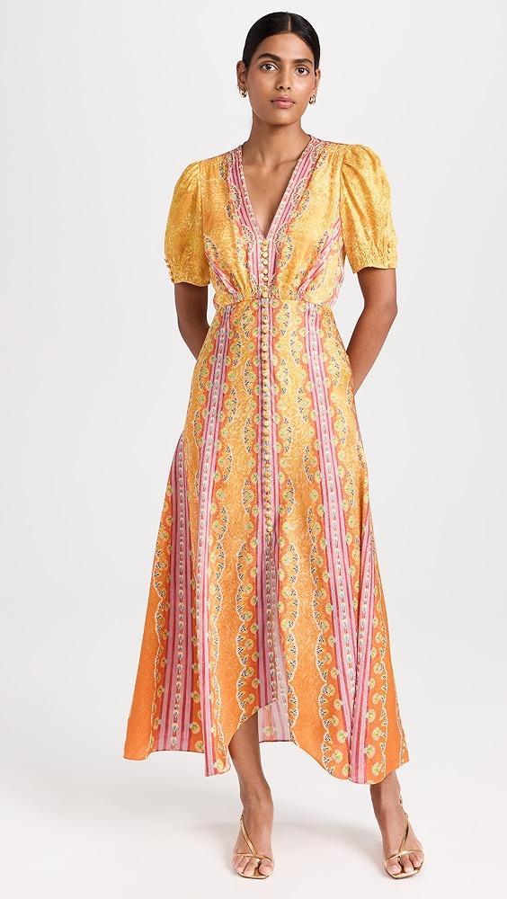SALONI Lea Long Dress | Shopbop Product Image