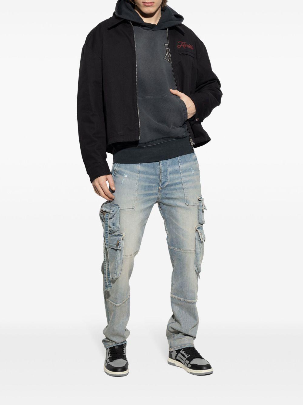 logo-embroidered hoodie Product Image