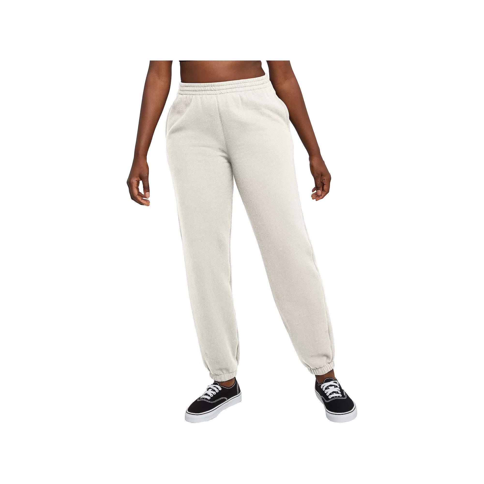 Women's Hanes® Originals Fleece Jogger Pants, Size: XXL, Natural Product Image