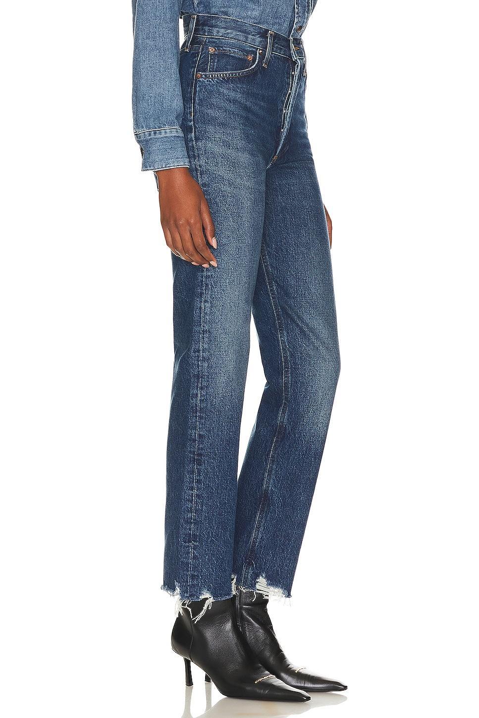 90s Pinch Waist High Rise Straight AGOLDE Product Image
