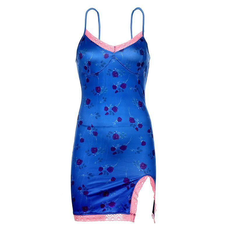 Spaghetti Strap Mini Bodycon Dress Product Image