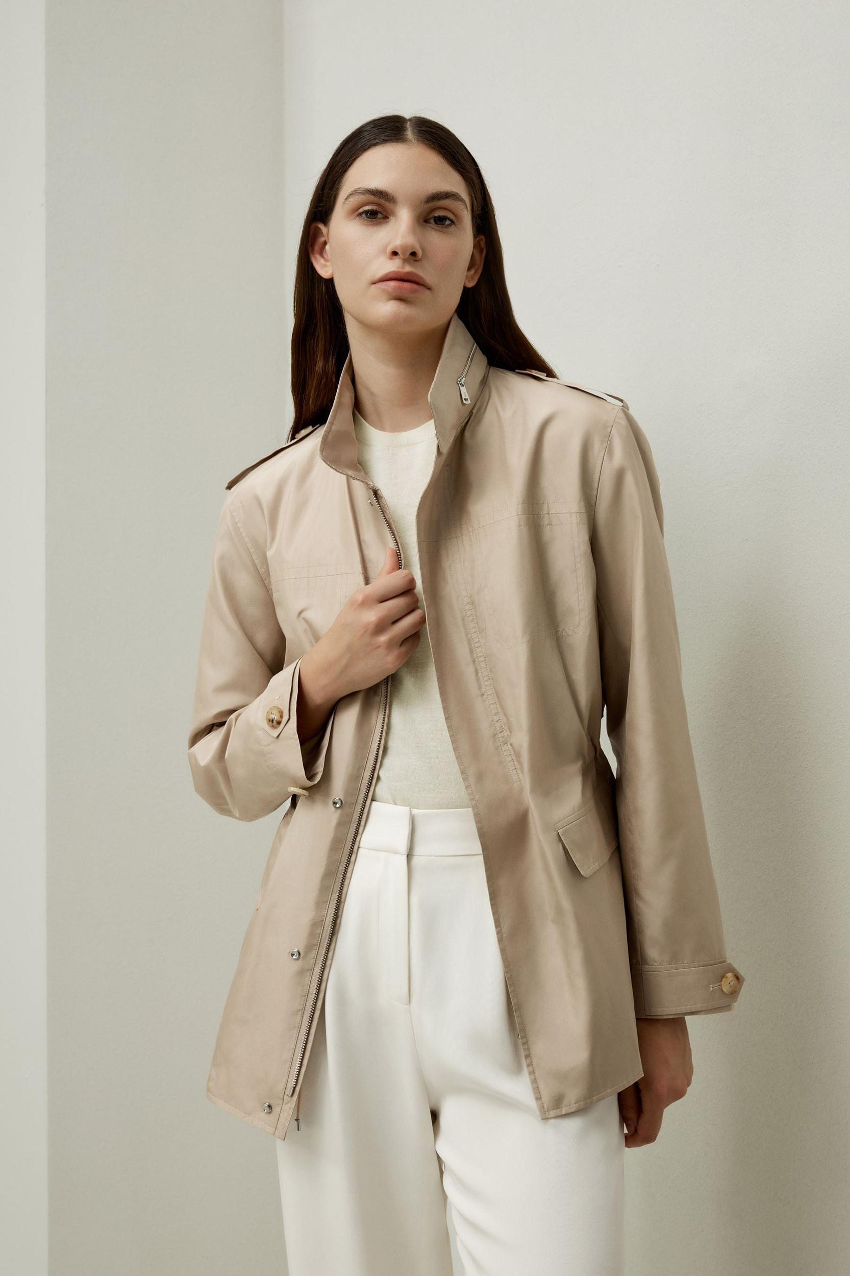 Water-Resistant Modern Utility Jacket Product Image