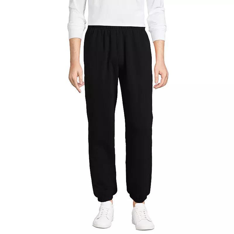 Men's Lands' End Serious Sweats Drawstring Sweatpants, Size: Large, Evening Blue Product Image