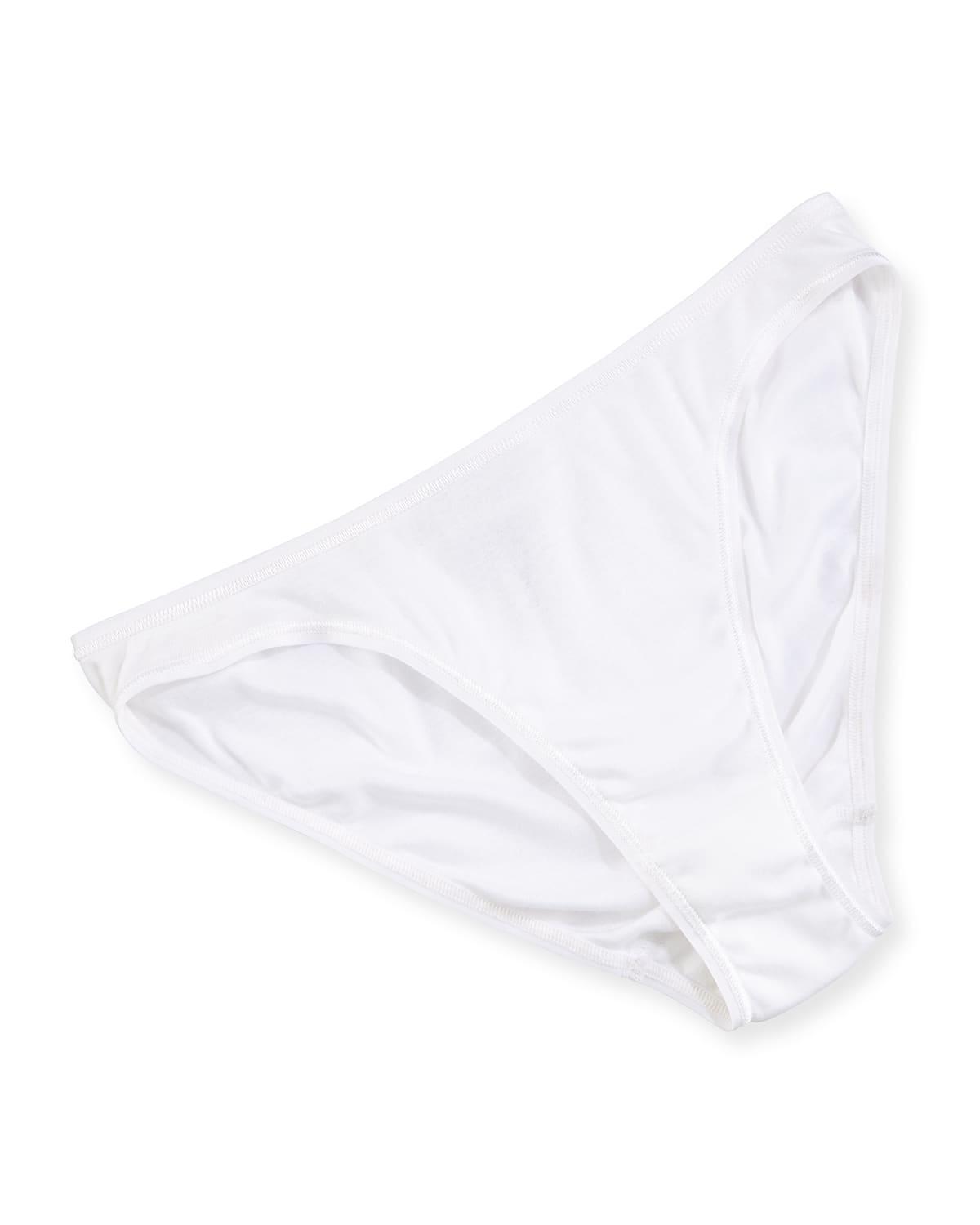 Seamless High-Cut Cotton Briefs Product Image