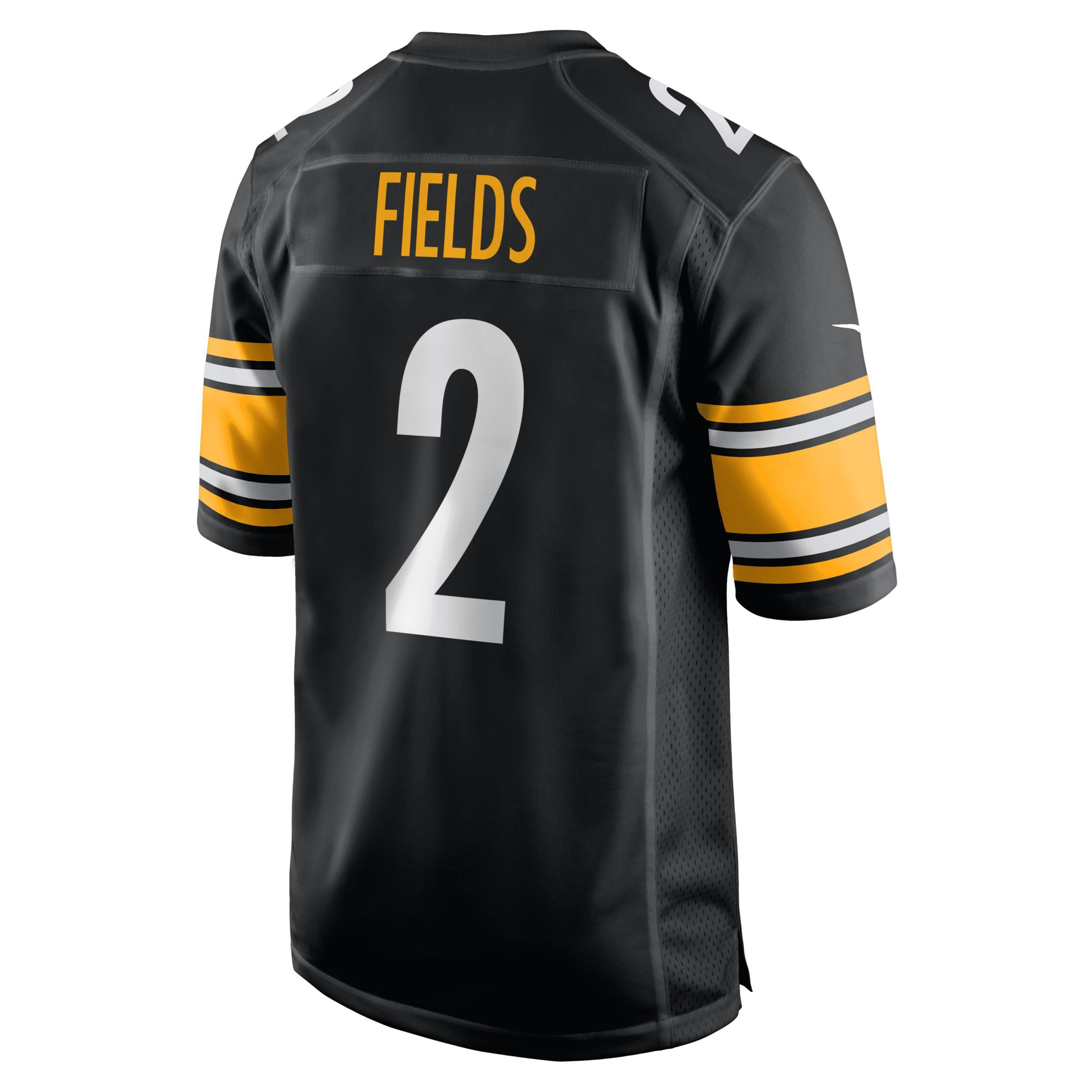Men's Nike Russell Wilson Black Pittsburgh Steelers Game Jersey, Size: 3XL Product Image
