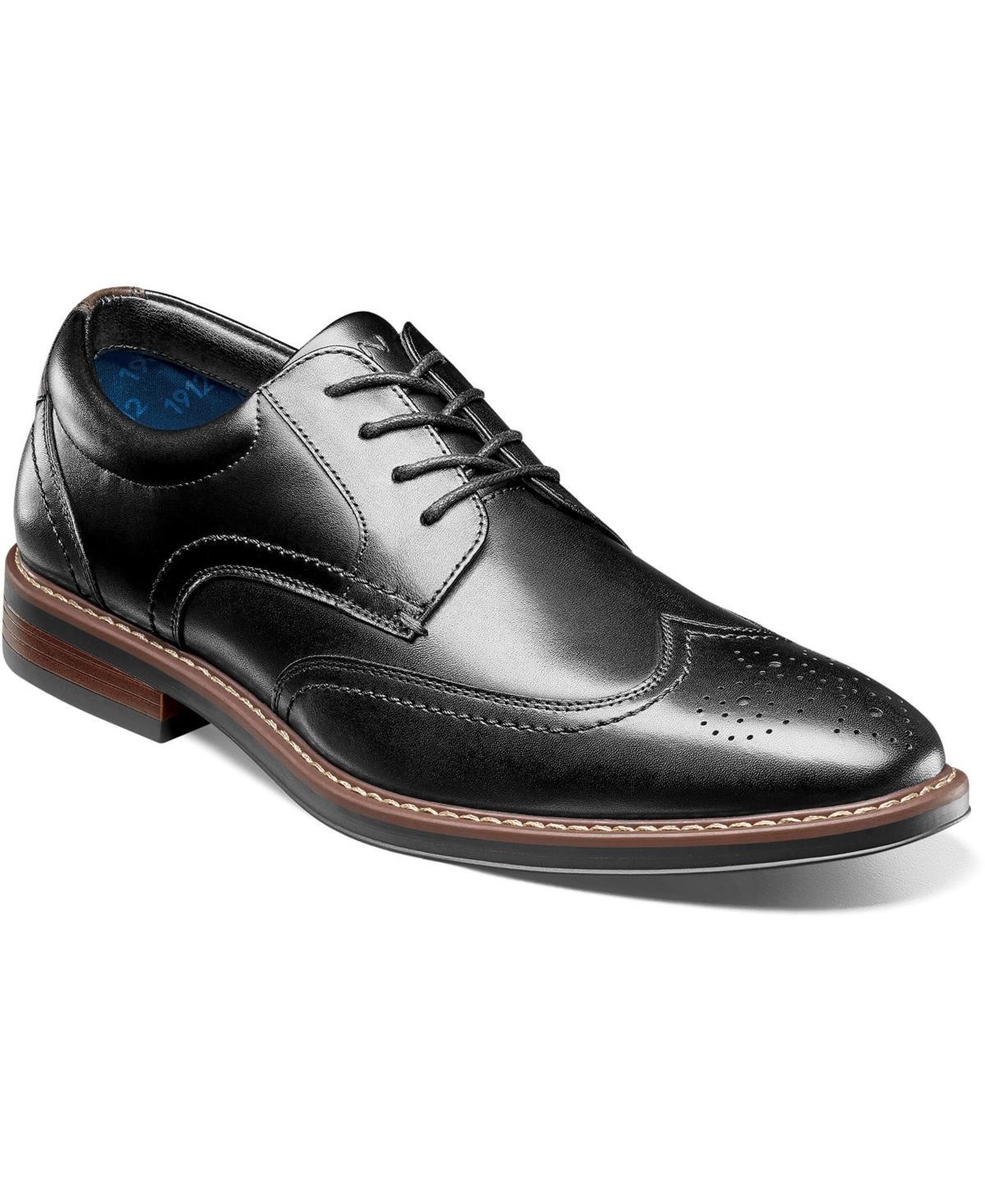 Nunn Bush Centro Flex Mens Wingtip Toe Oxford Dress Shoes Red Product Image
