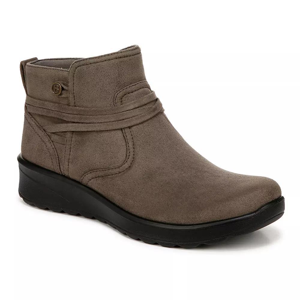 LifeStride Guest Women's Ankle Boots, Size: 9.5 Wide, Olive Black Product Image