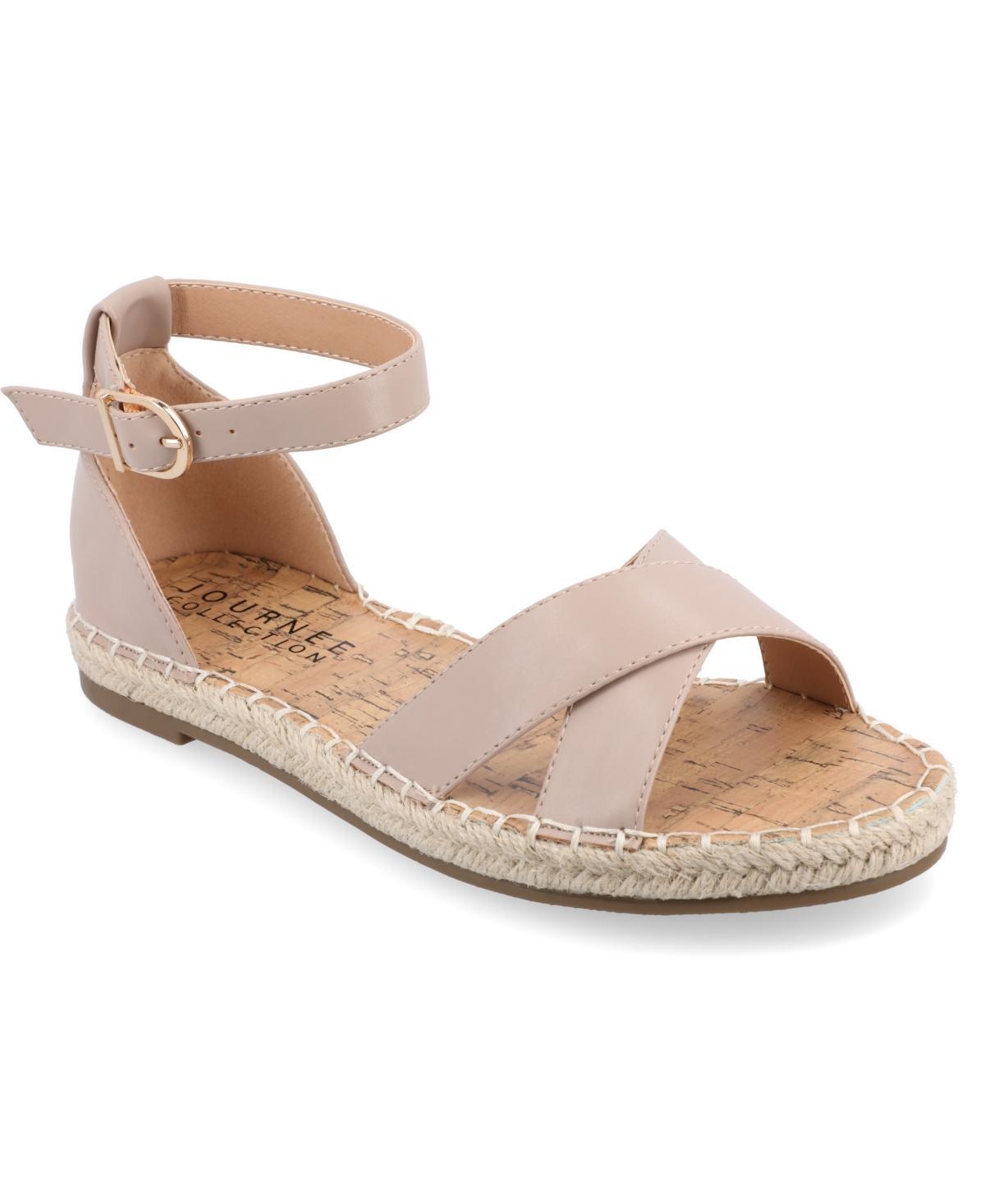 Journee Lyddia Women's Sandals, Size: 10, Red Product Image