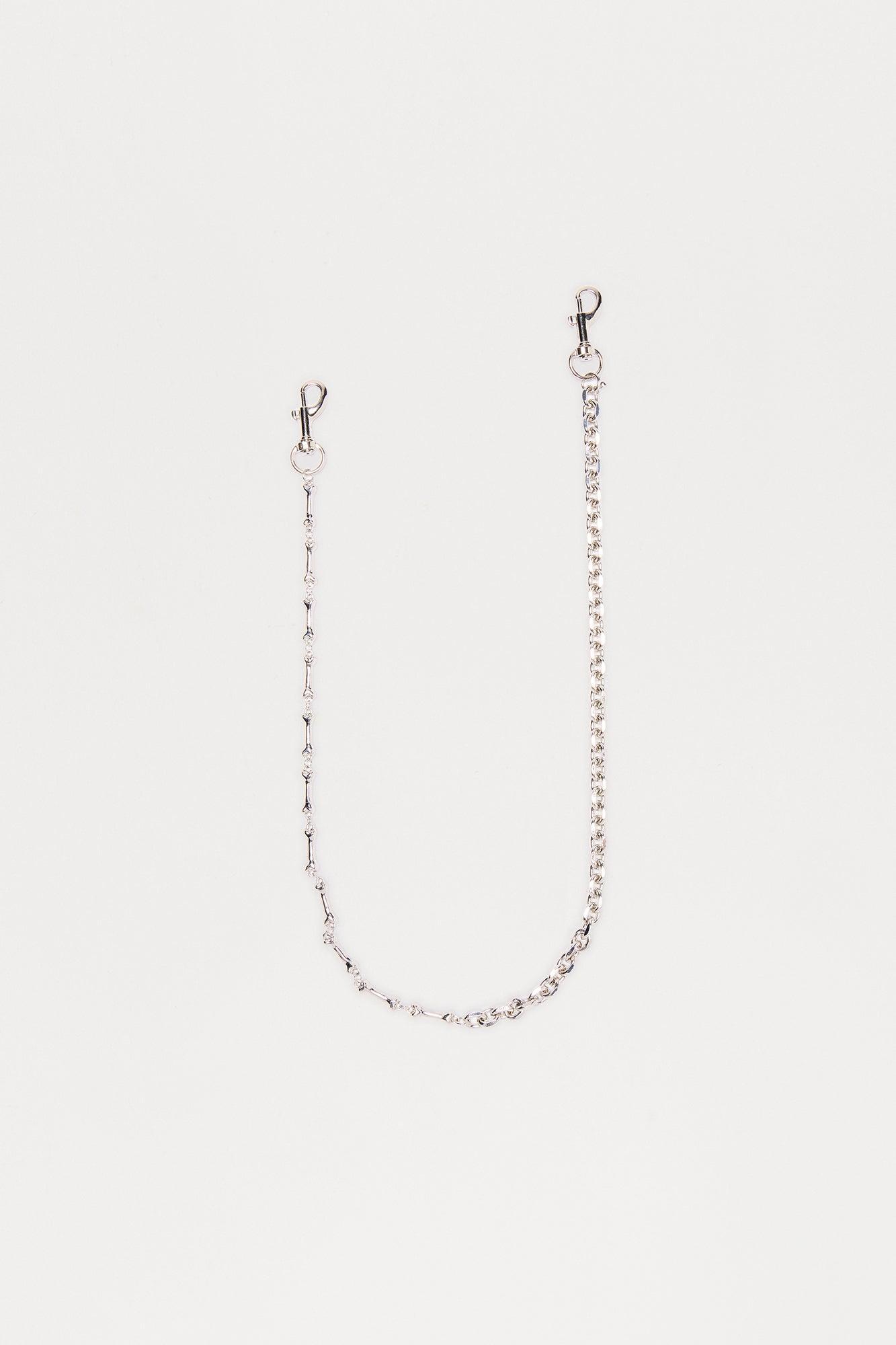 Obsidian Pants Chain - Silver Male Product Image