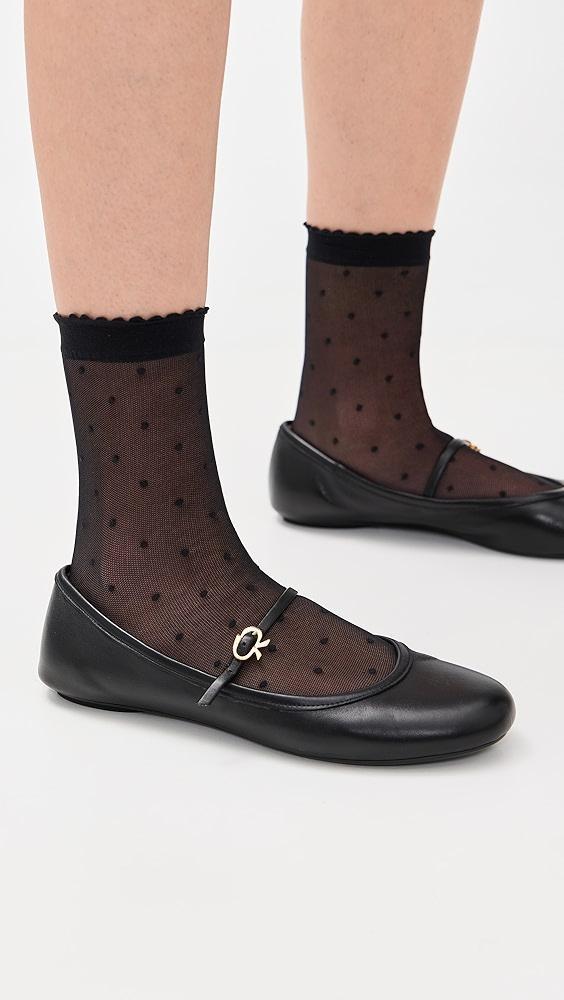 Gianvito Rossi Carla Nappa Flats | Shopbop Product Image