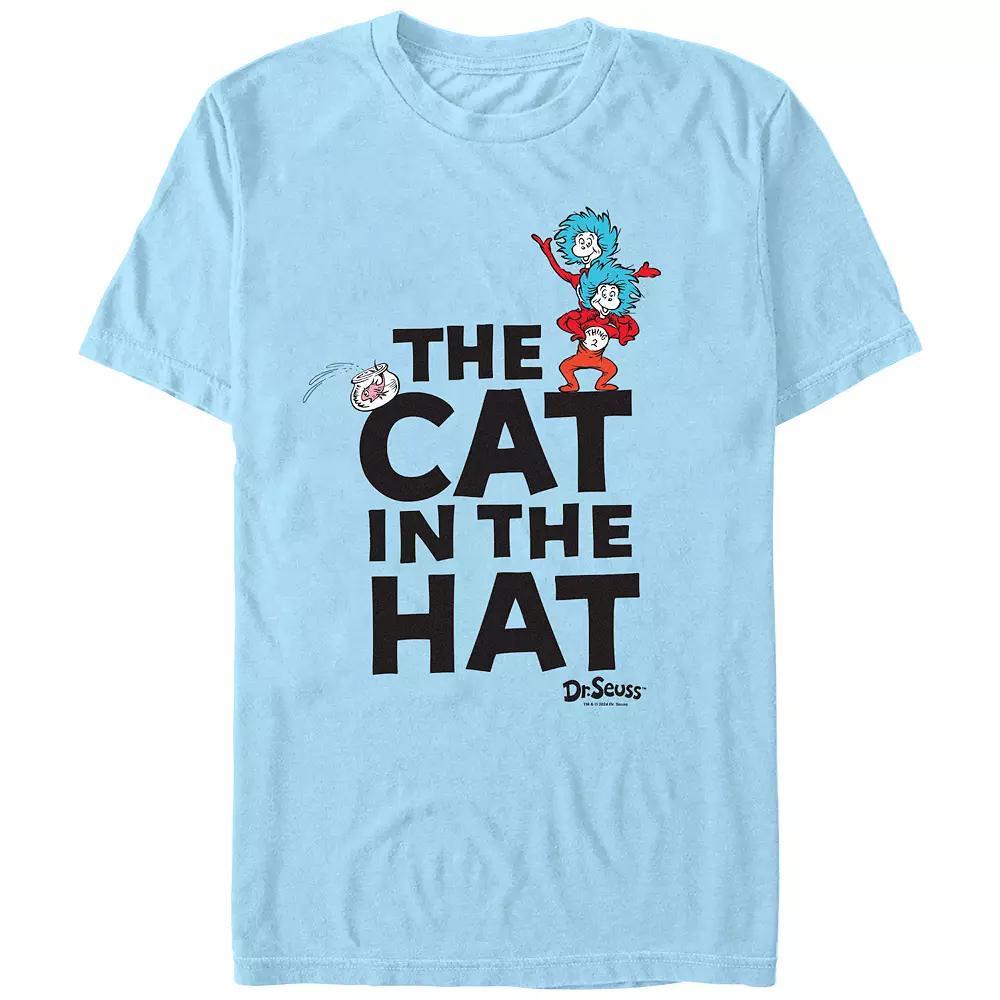 Mens Dr. Seuss The Cat In The Hat Graphic Tee Product Image