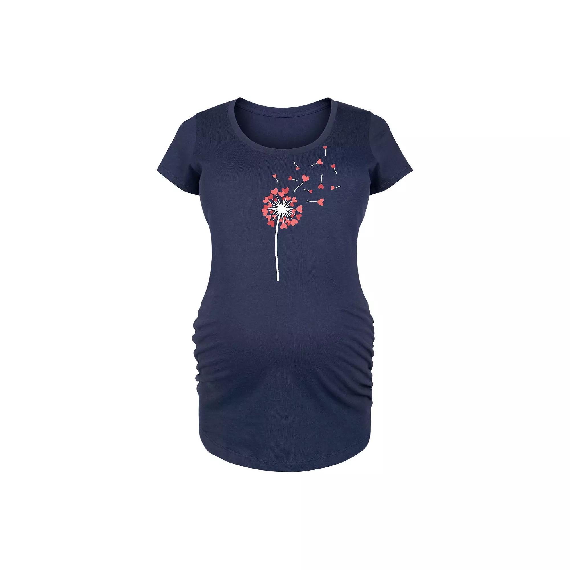 Maternity Prungry Definition Graphic Tee, Womens Blue Product Image
