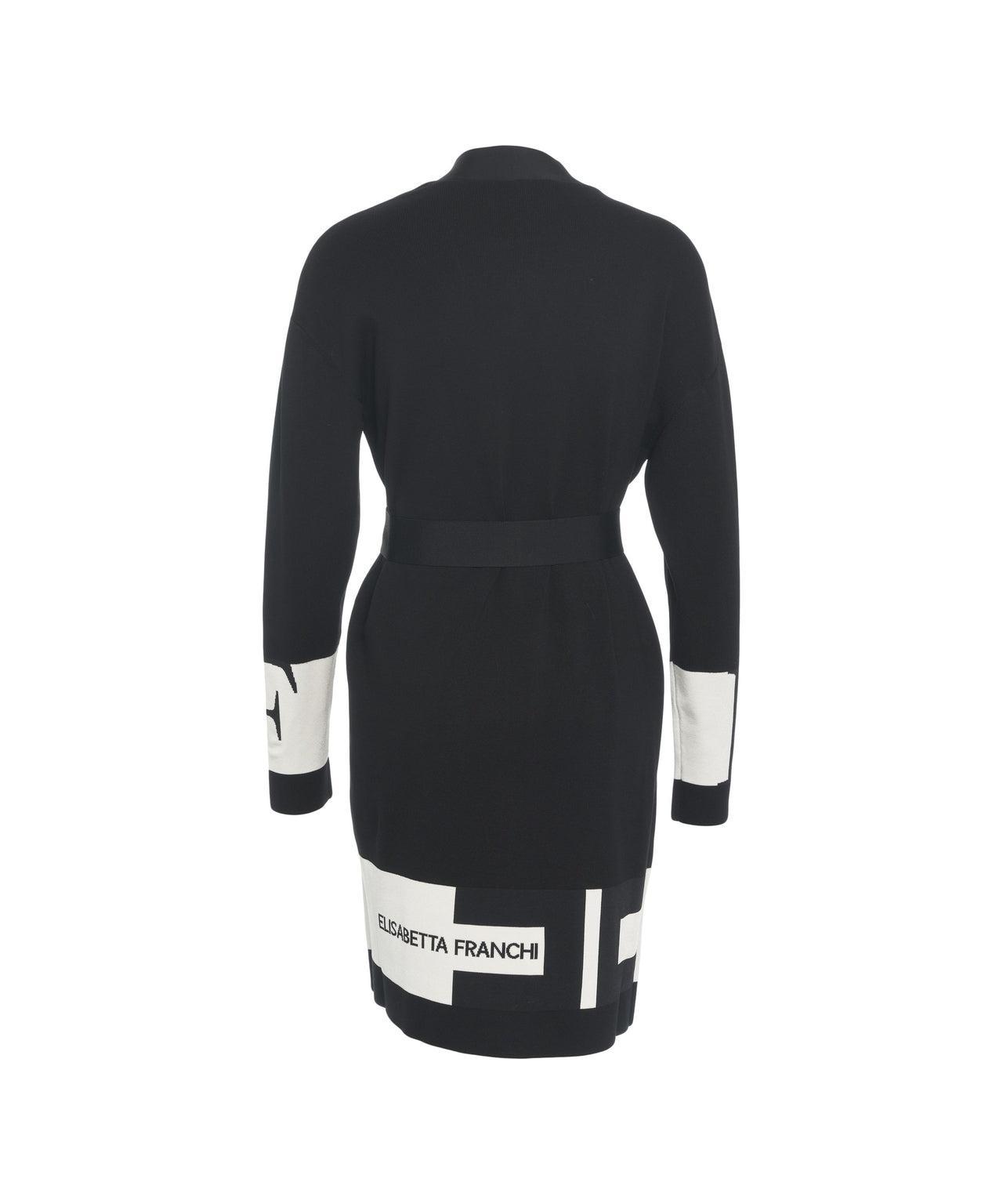 Cardigan with waist belt Product Image