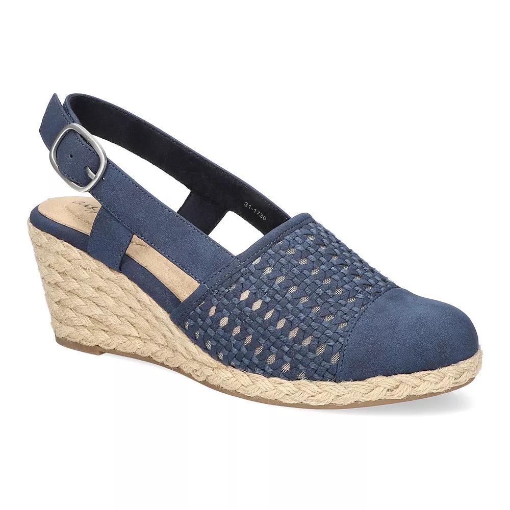 Easy Street Taffy Womens Slingback Espadrille Wedges Product Image