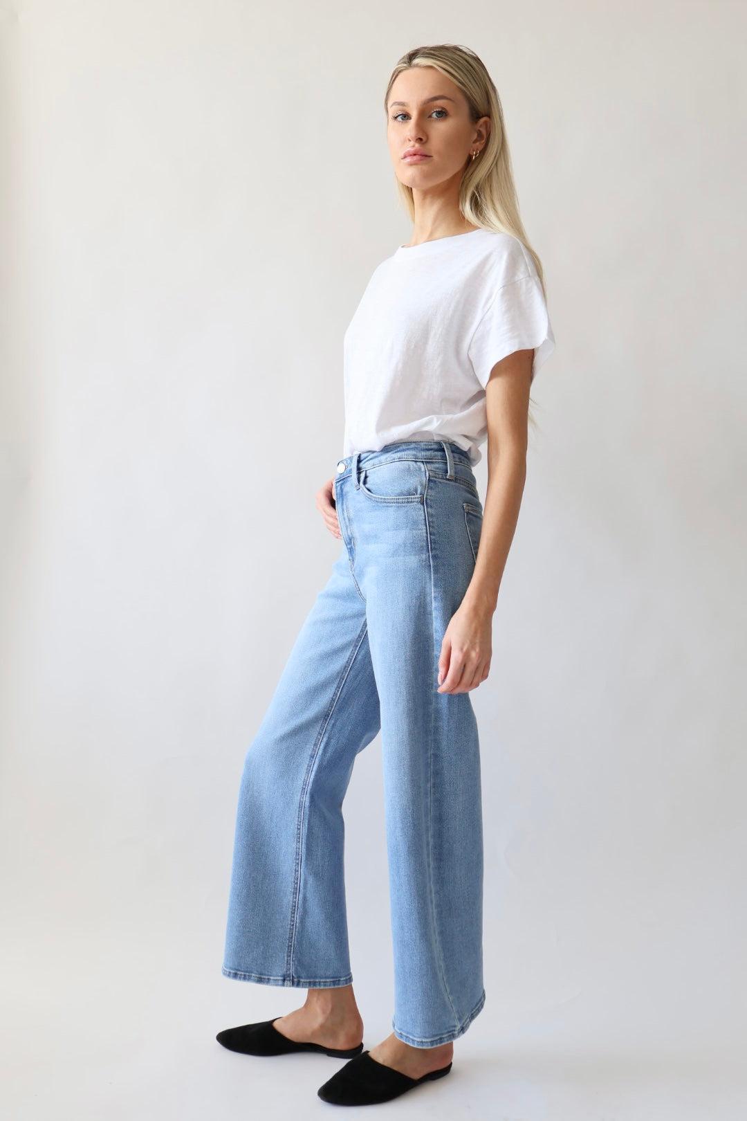 The High Rise Wide Leg Jeans Product Image