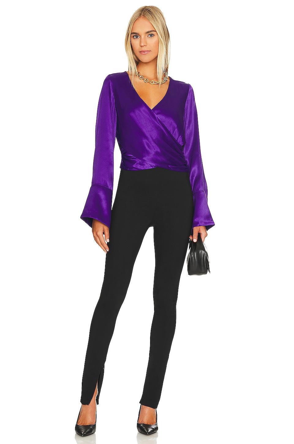 Shiloh Wrap Top L'Academie Product Image