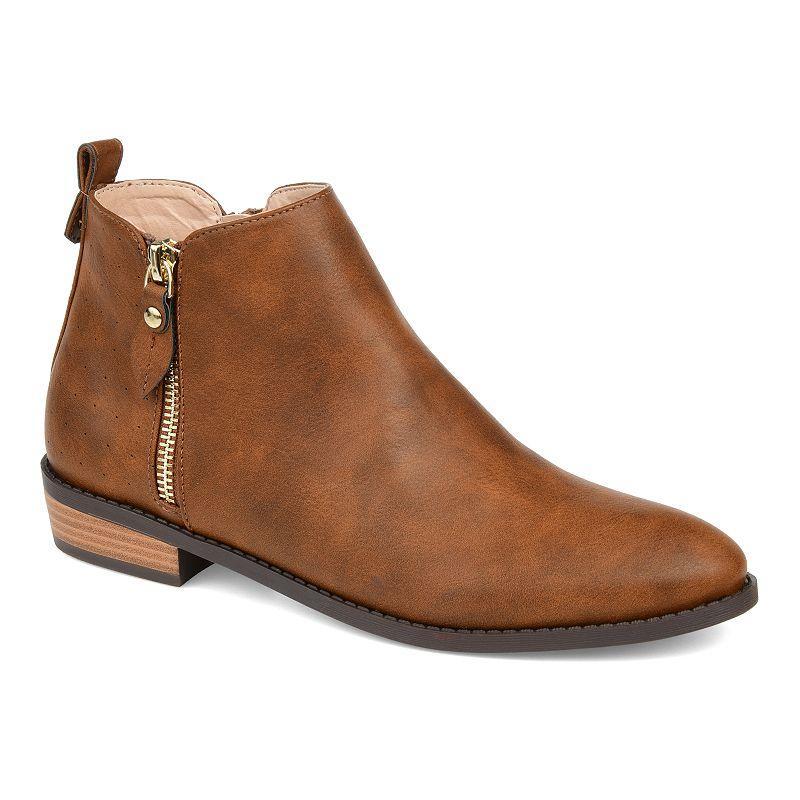 Journee Ellis Womens Ankle Boots Green Product Image