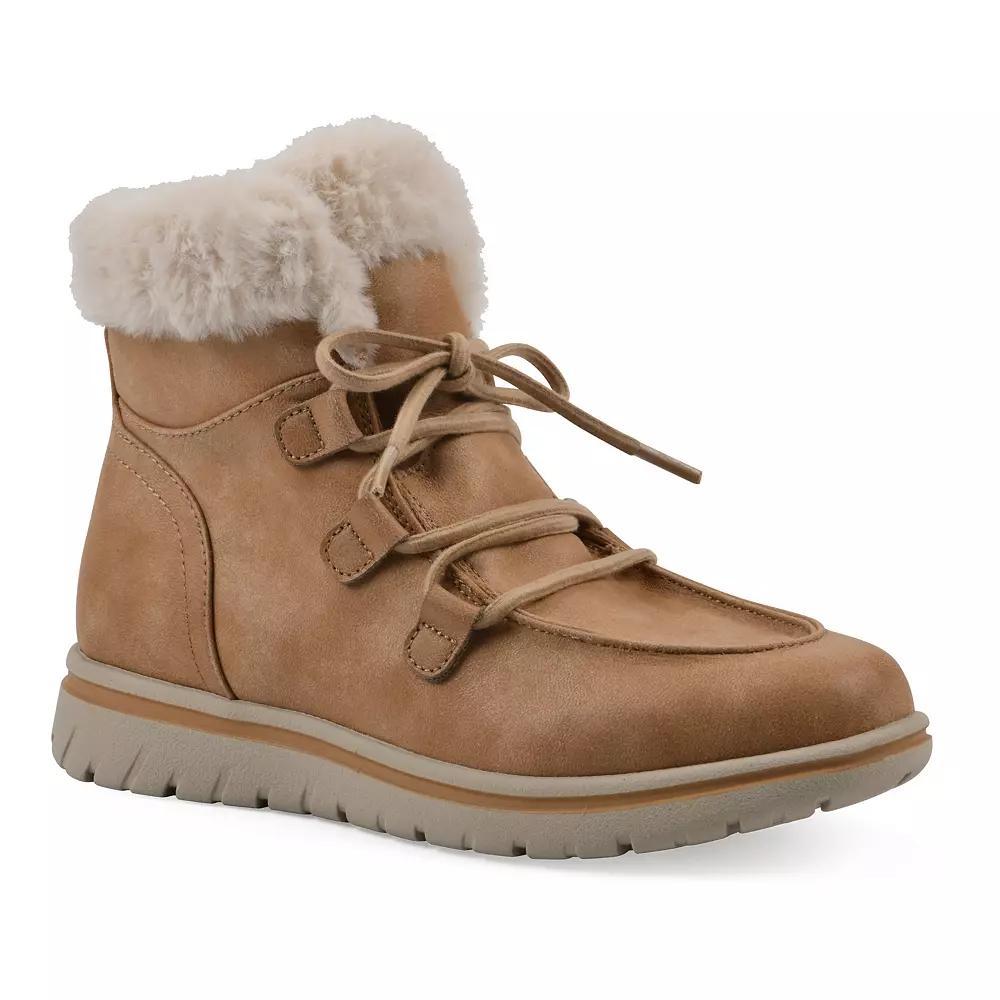 Cliffs by White Mountain Harisson Women's Ankle Boots, Size: 7.5, Wheat Fabric Product Image