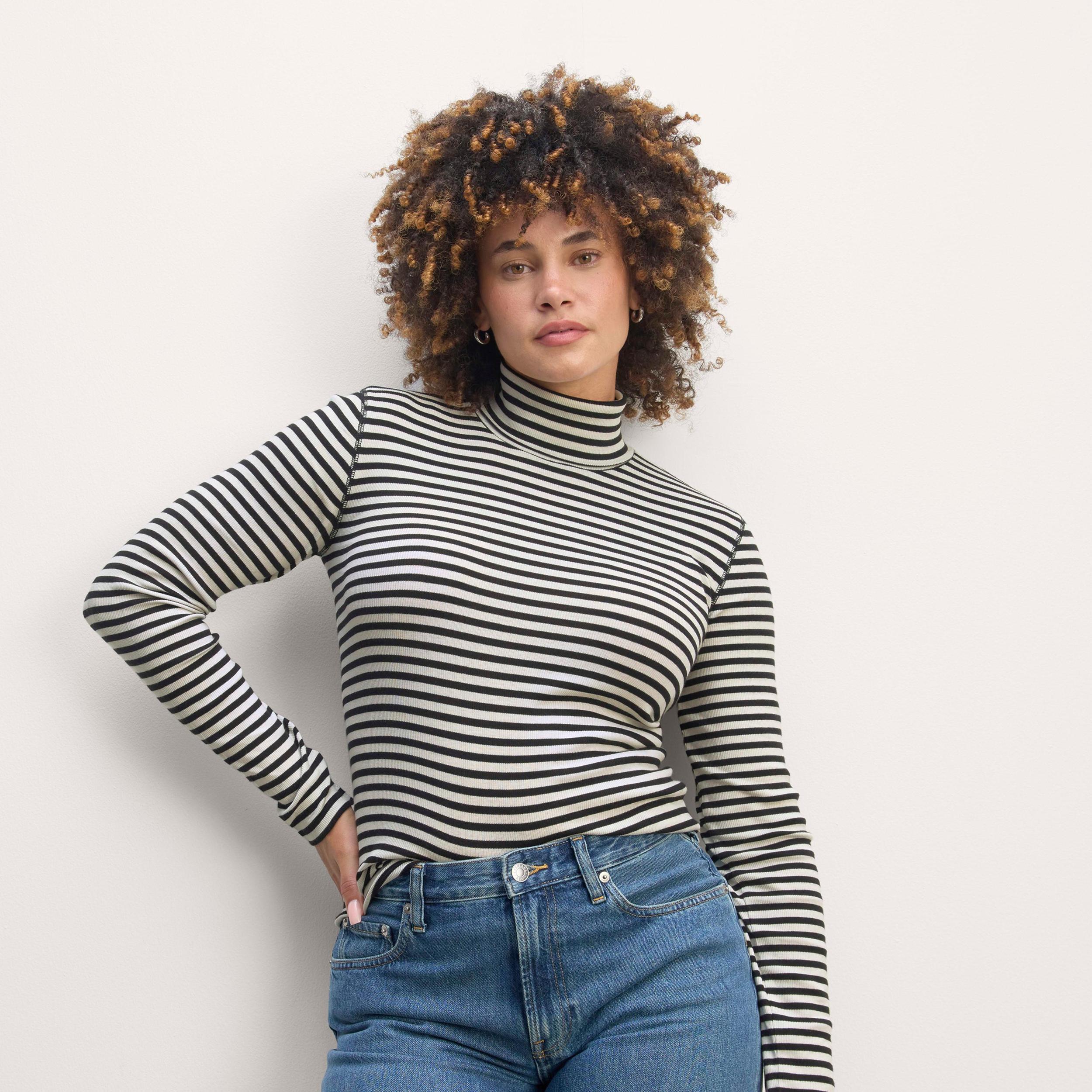 Womens Luxe Rib Turtleneck Sweater by Everlane Product Image