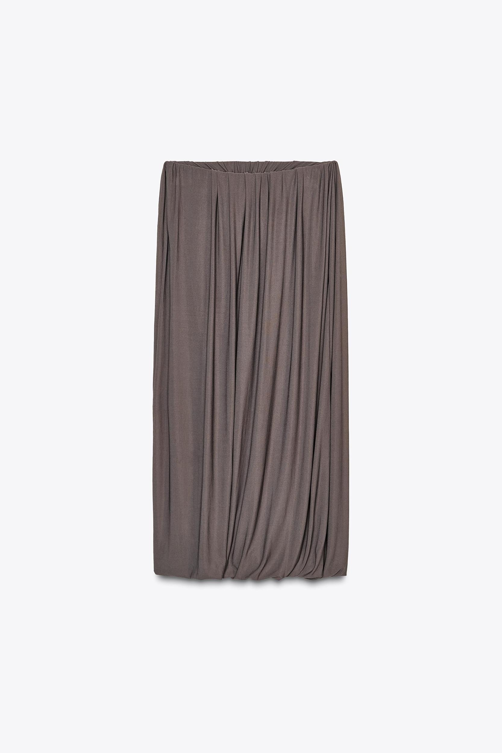 DRAPED BALLOON SKIRT Product Image