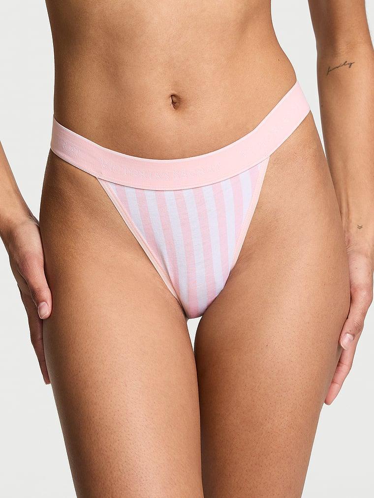 Logo Cotton Tanga Panty Product Image