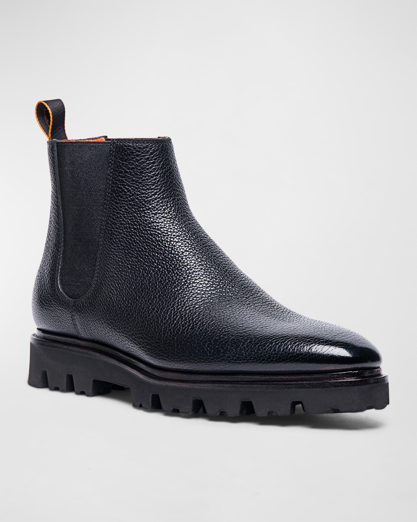 Men's Carter Leather Chelsea Boots Product Image