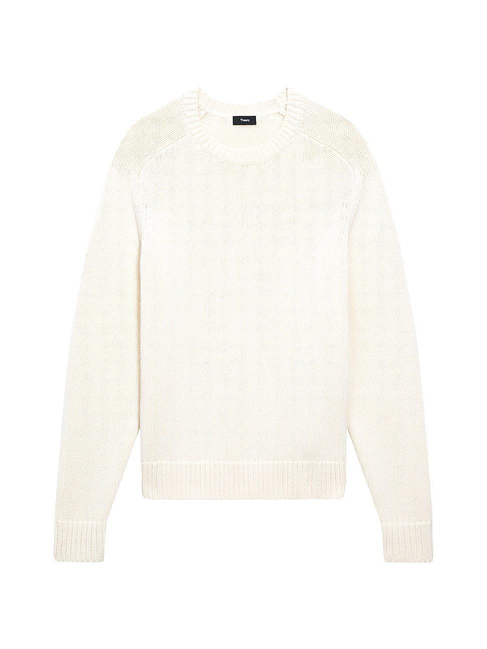 Mens Heavy Wool-Cashmere Crewneck Sweater Product Image