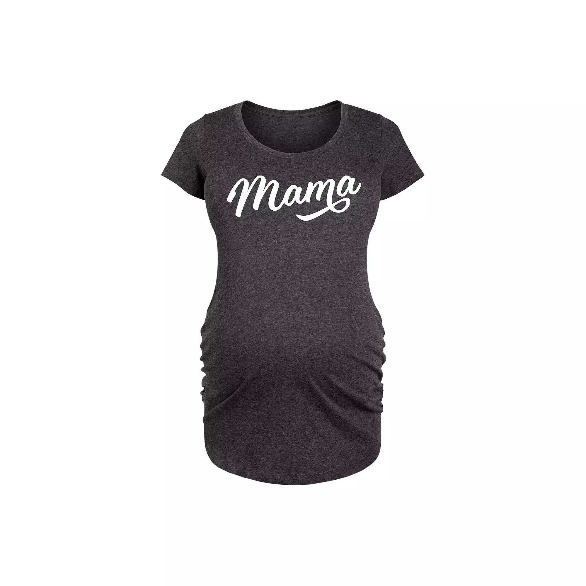 Maternity Script Mama Graphic Tee, Womens Product Image