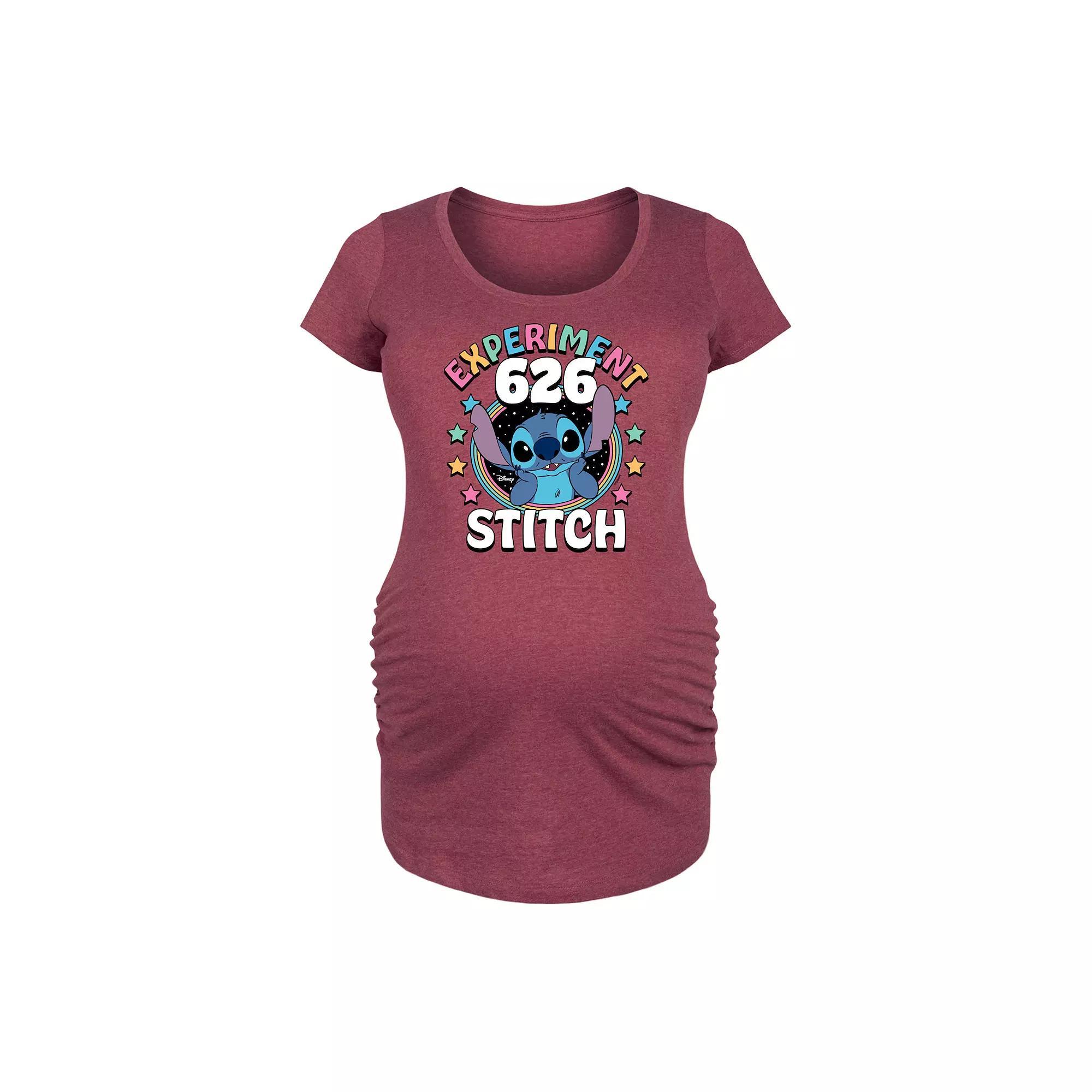 Disneys Lilo & Stitch Maternity Experiment 626 Graphic Tee, Womens Product Image