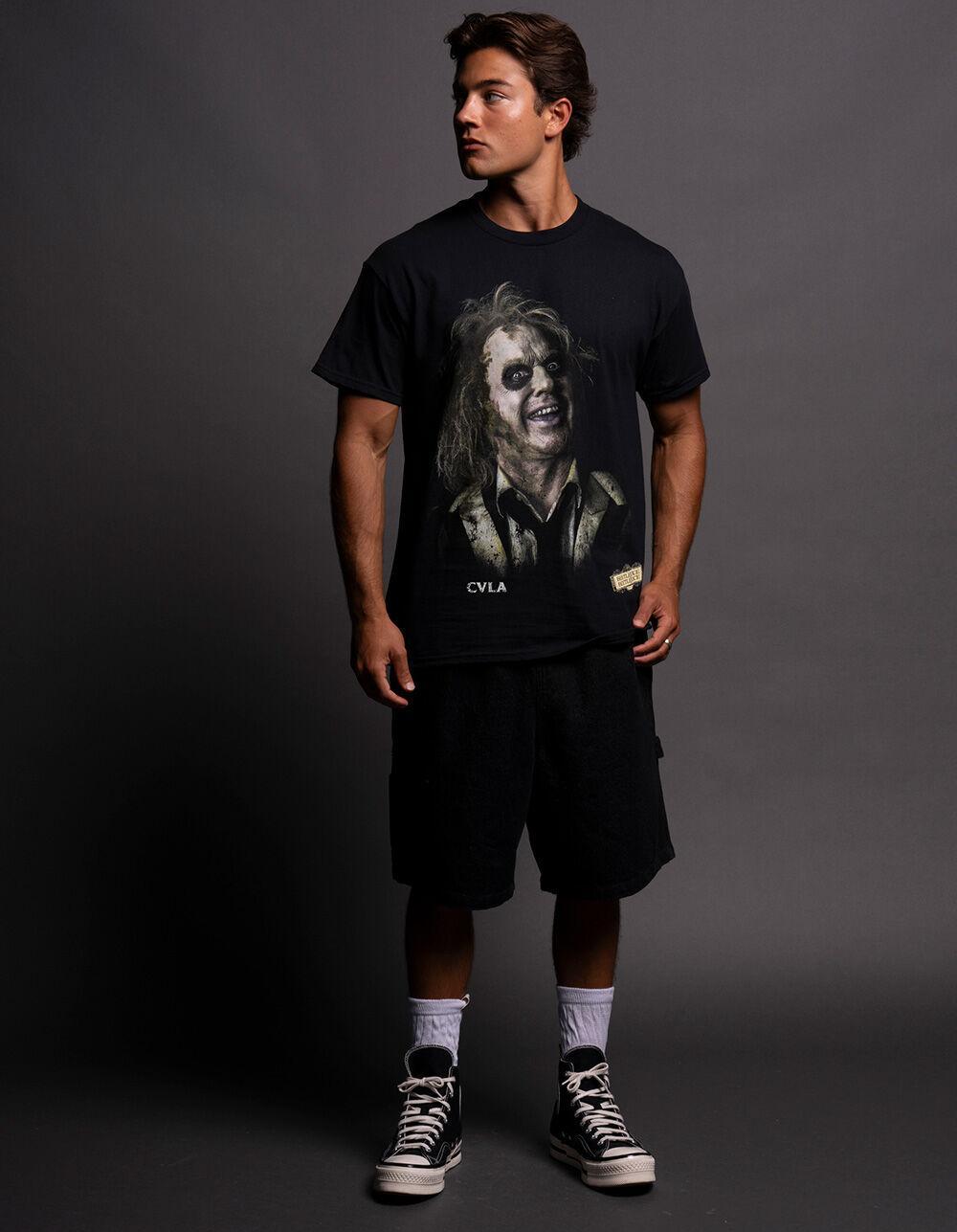 CVLA x Beetlejuice Mens Tee - BLACK Product Image