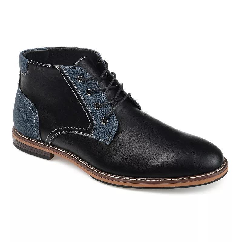 VANCE Franco Men's Plain Toe Chukka Boots, Size: 8.5, Brown Product Image