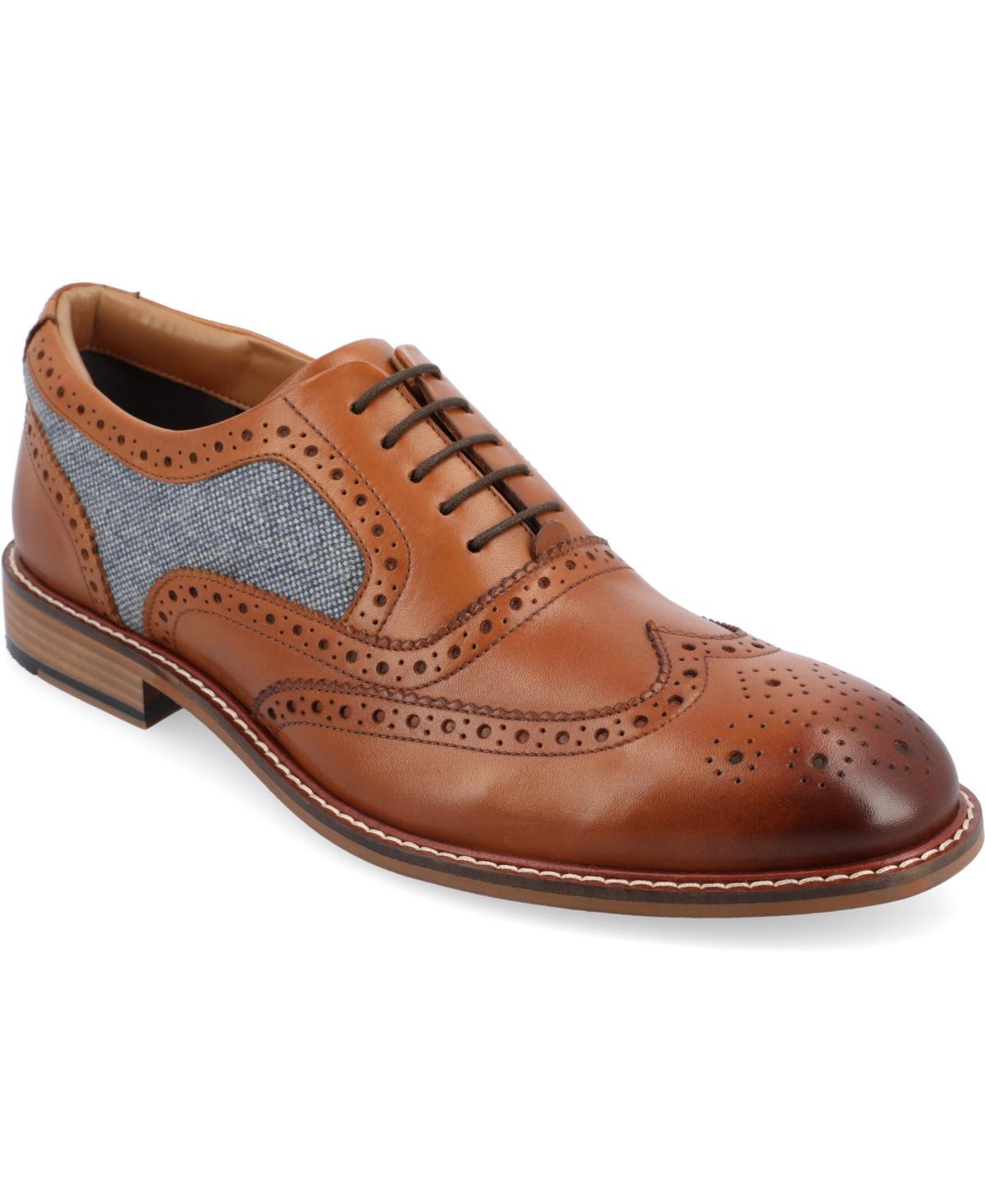 VANCE Gordy Tru Comfort Foam Mens Wingtip Dress Shoes Red Product Image