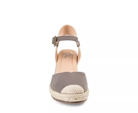 Journee Ashlyn Womens Wedges Blue Product Image