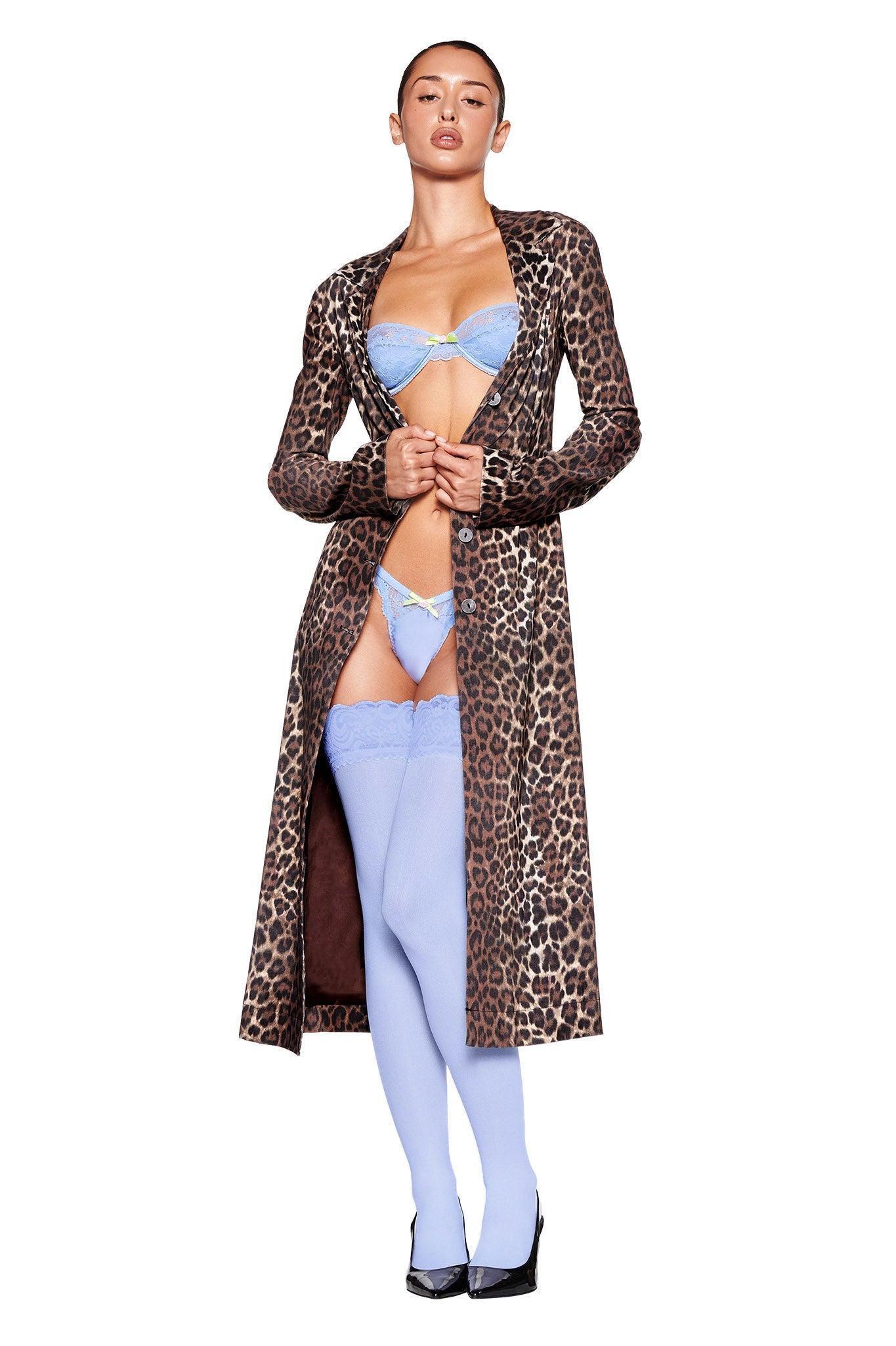 UMA COAT - NEUTRAL : LEOPARD Product Image