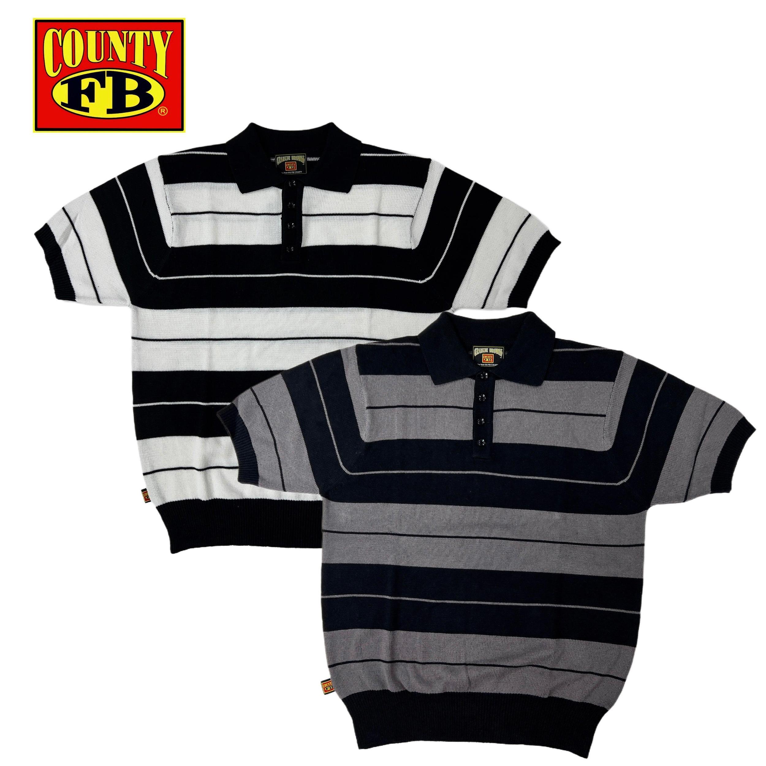 FB County Charlie Brown Shirt - Black/White & Black/Grey Male Product Image