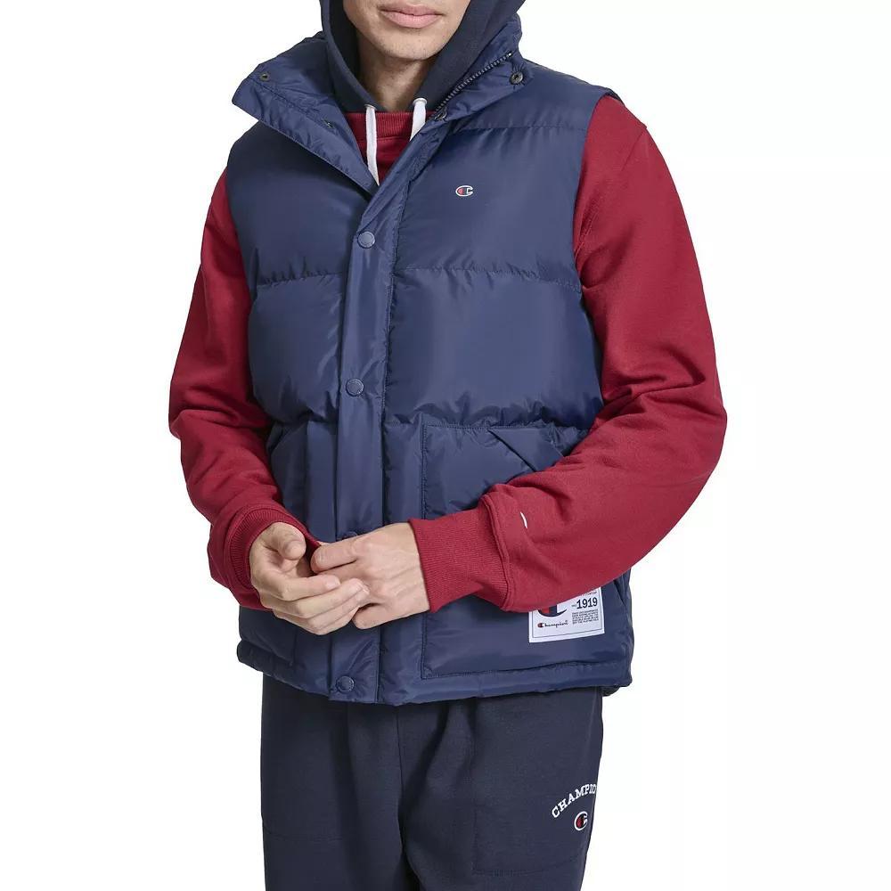 Men's Champion® Puffer Vest, Size: XXL, Rain Green Product Image