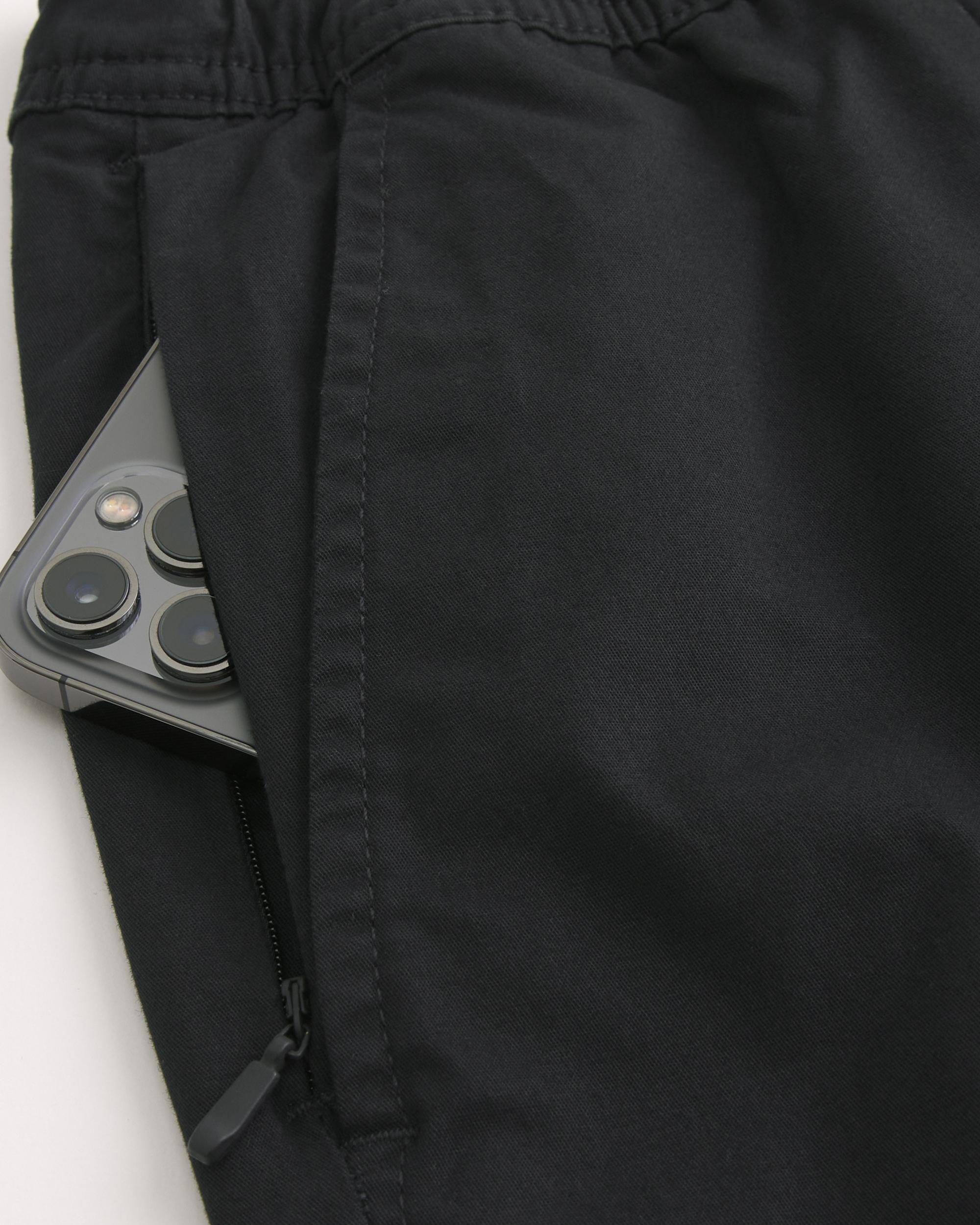 Twill Pull-On Shorts 7" Product Image