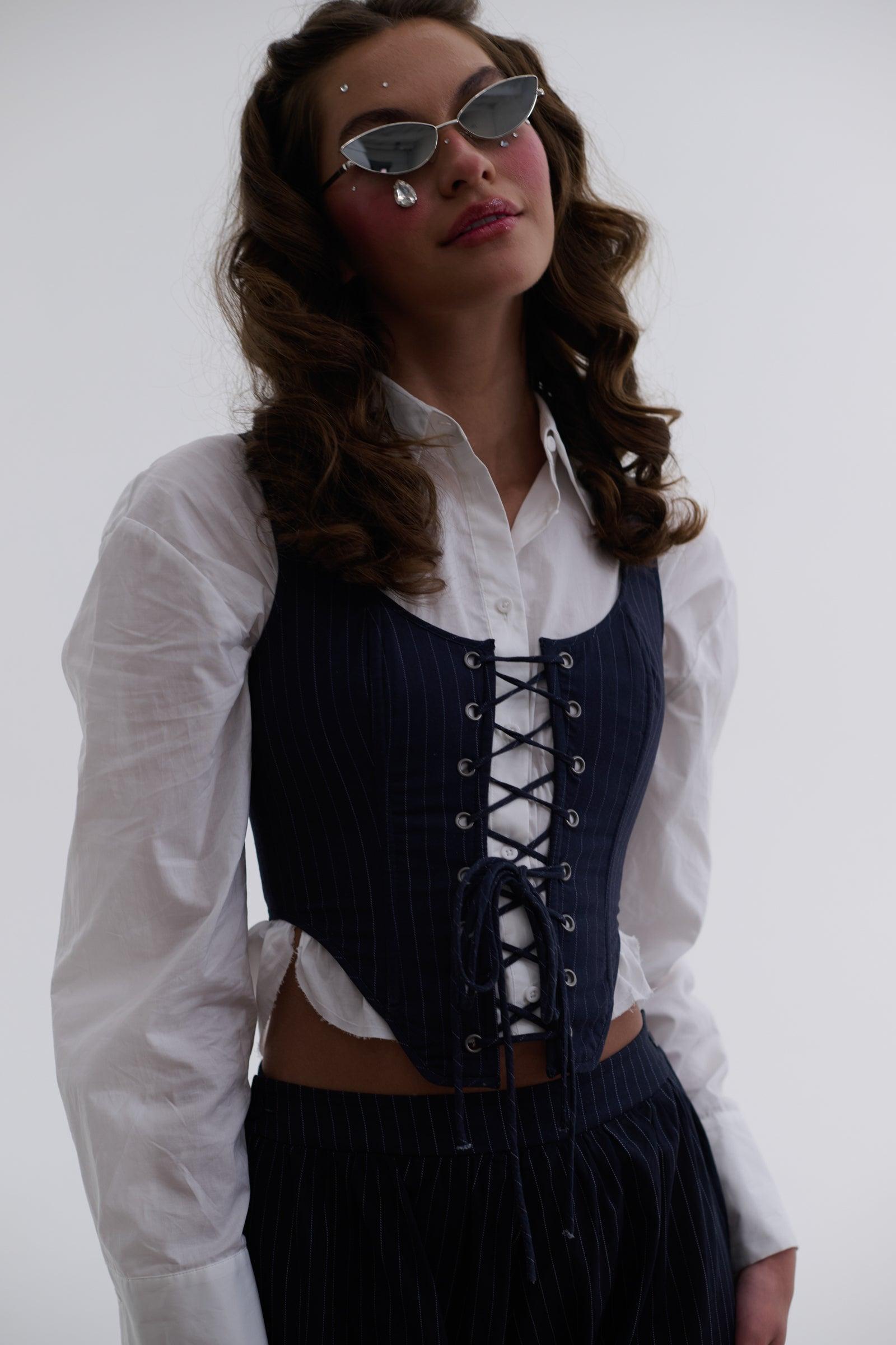 The Pinstripe Pantalettes Product Image