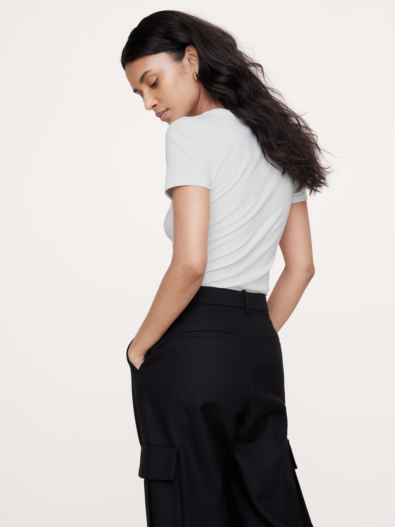 Refined Crew-Neck Bodysuit Product Image