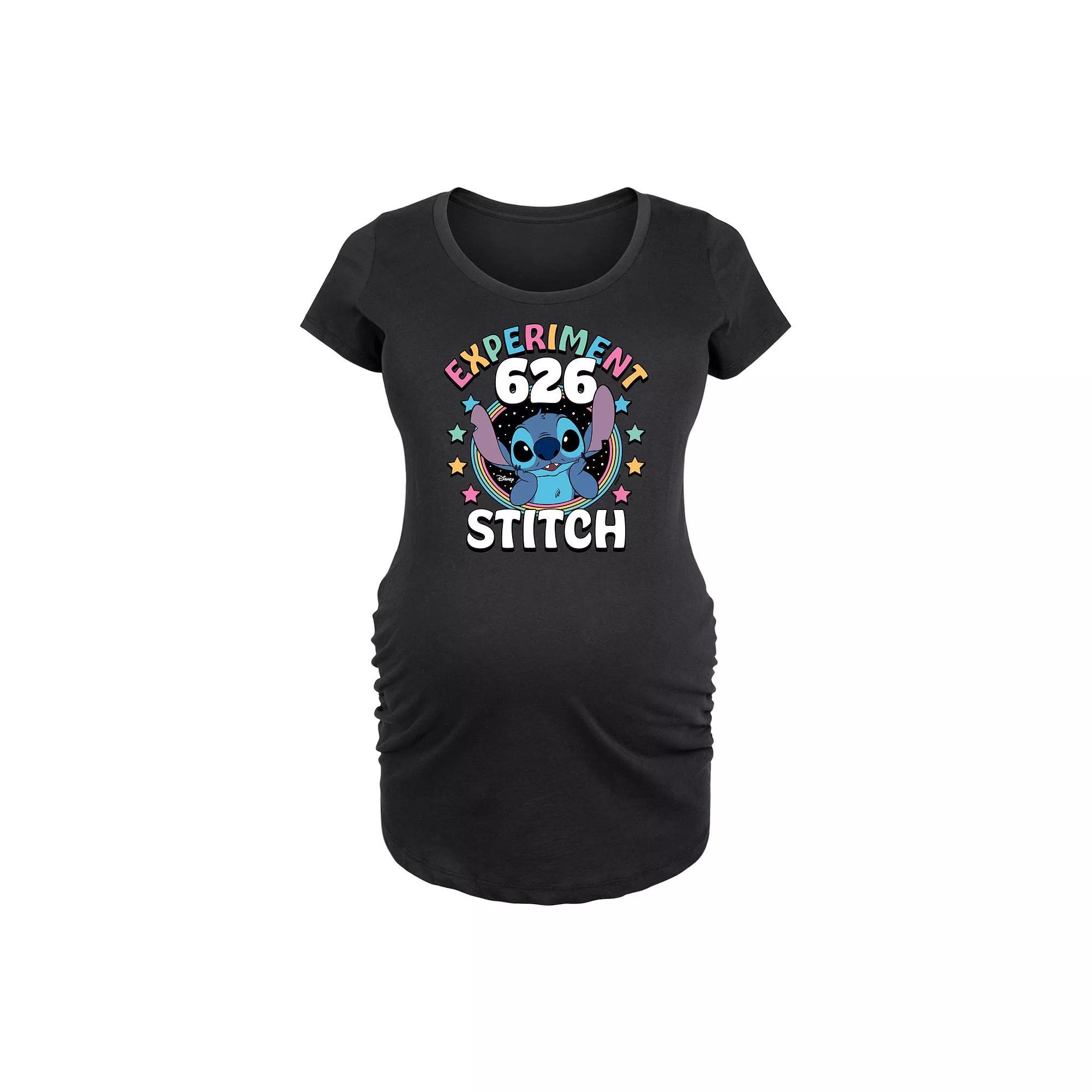 Disneys Lilo & Stitch Maternity Experiment 626 Graphic Tee, Womens Product Image
