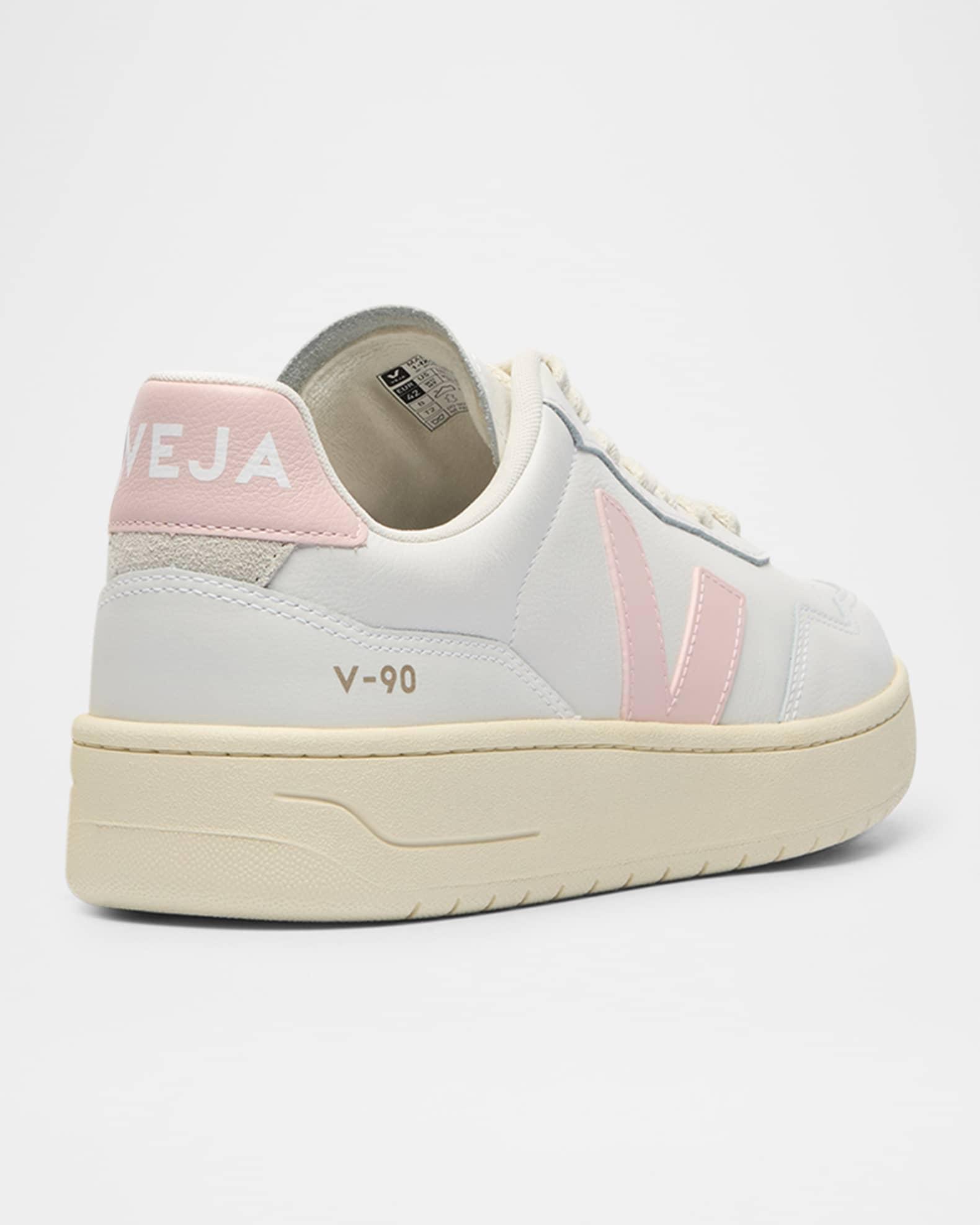 V-90 Low-Top Leather Sneakers Product Image