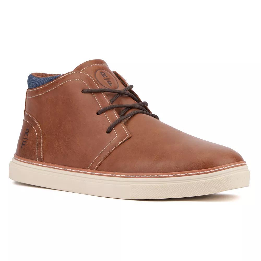 Reserved Footwear Zion Mens High-Top Sneakers Red Product Image