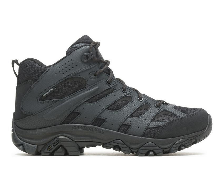 Men's Merrell Work Moab Mid Tactical WP Work Boots Product Image
